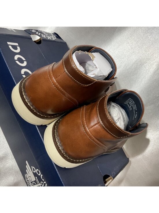 Dockers Mens Brown Leather Chukka Boots With Cushioning Sole Size 7.5 main image 7